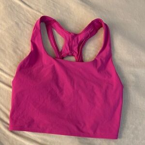 lululemon Run: Stuff Your Bra hot pink